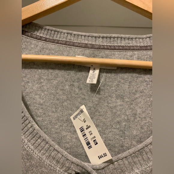 Aeropostale cardigan in grey - size S - Picture 2 of 4